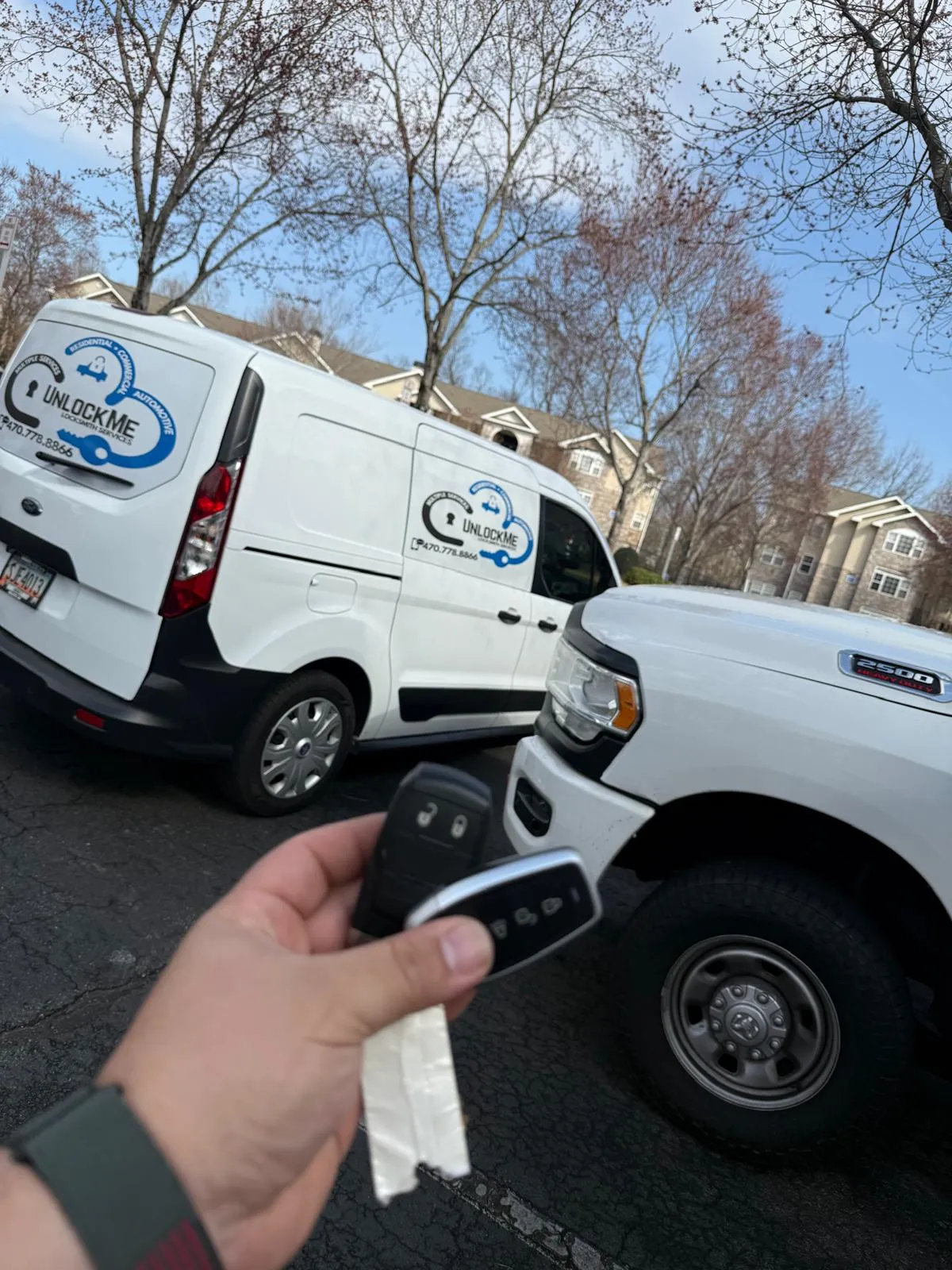 Dodge Ram 2022, spare key before it was needed — Lawrenceville, GA