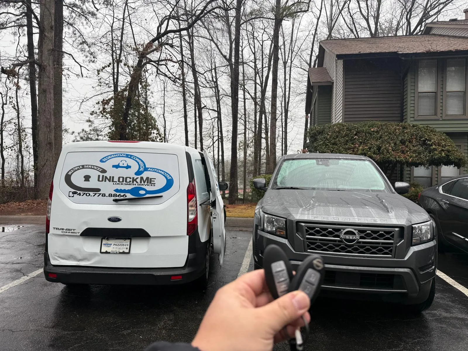 Nissan Frontier 2023, spare key — Buford, GA