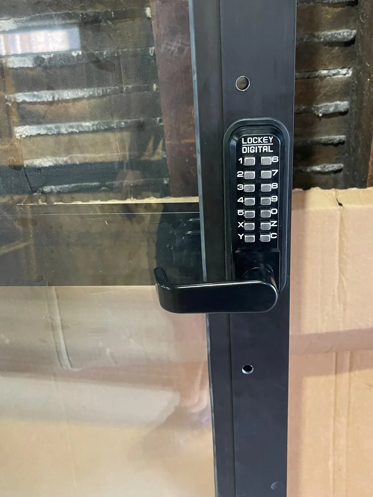 Keyless lock for a coffee shop — Lawrenceville, GA